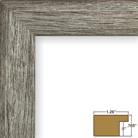 2 Pack Craig Frames Bauhaus 125 Barnwood Gray Picture Frame